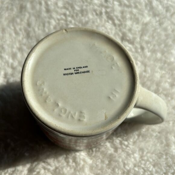 Vintage 1979 Jebba Green Le Bowling Coffee tea mug Made in England - Picture 4 of 6